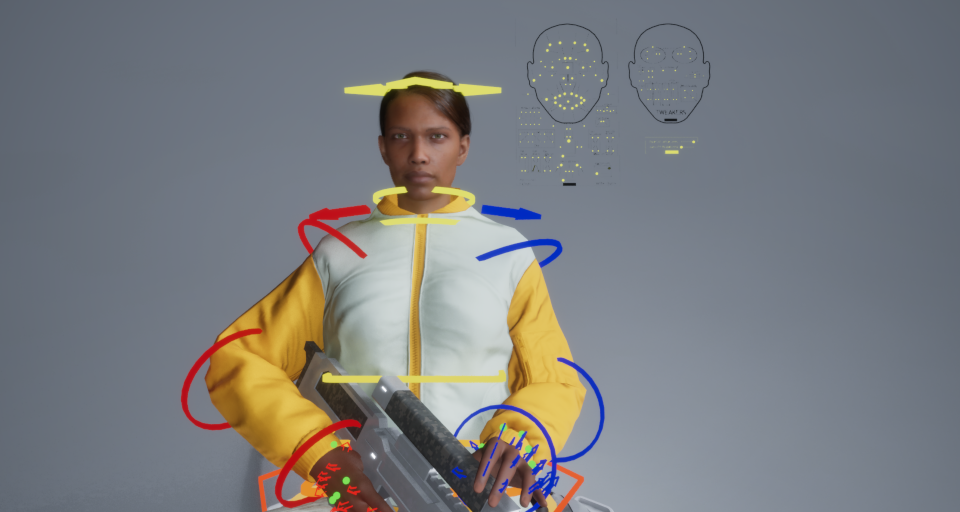MetaHuman control rig